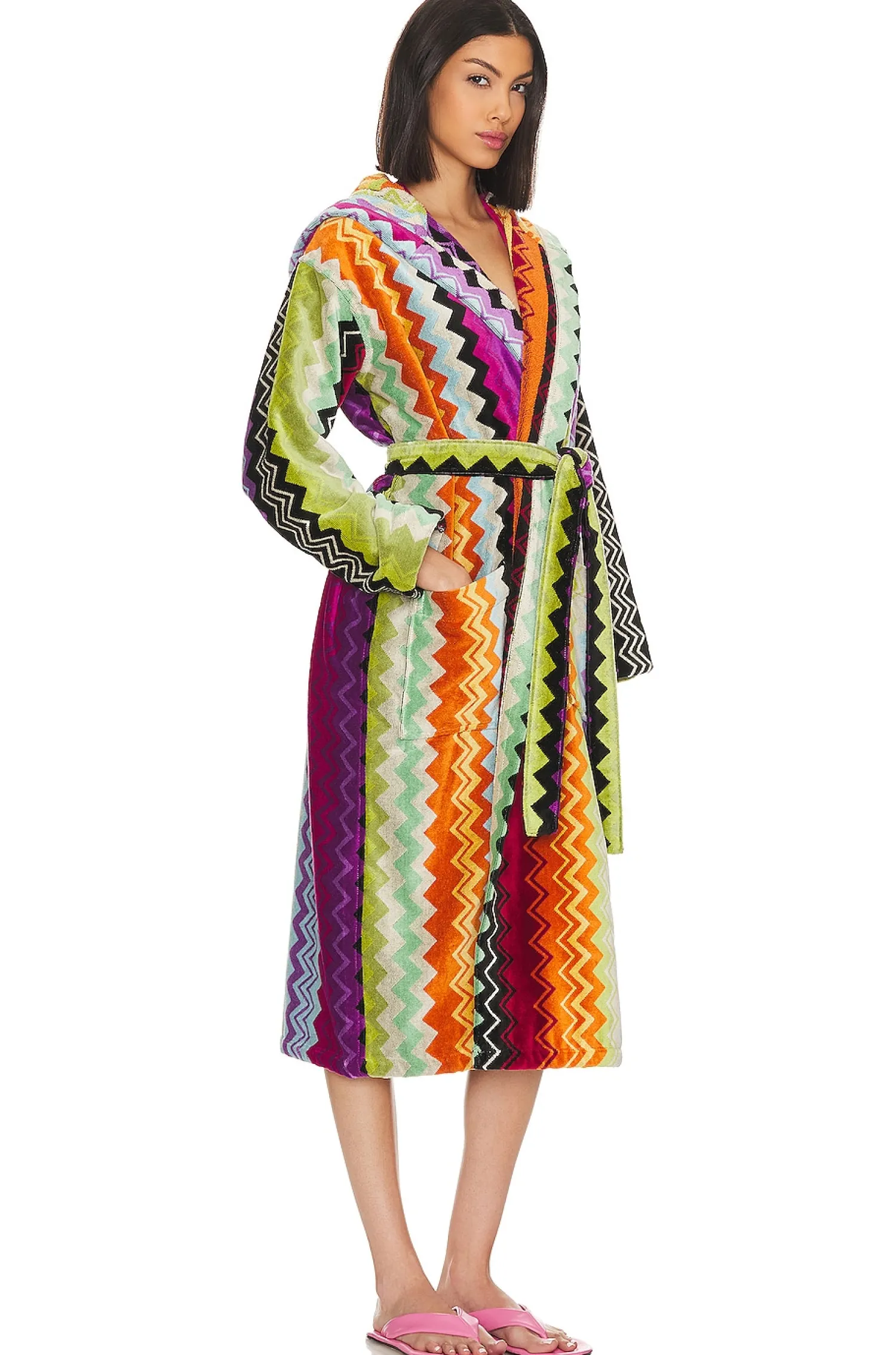 Women Missoni Home Lingerie & Sleepwear>Giacomo Hooded Bathrobe