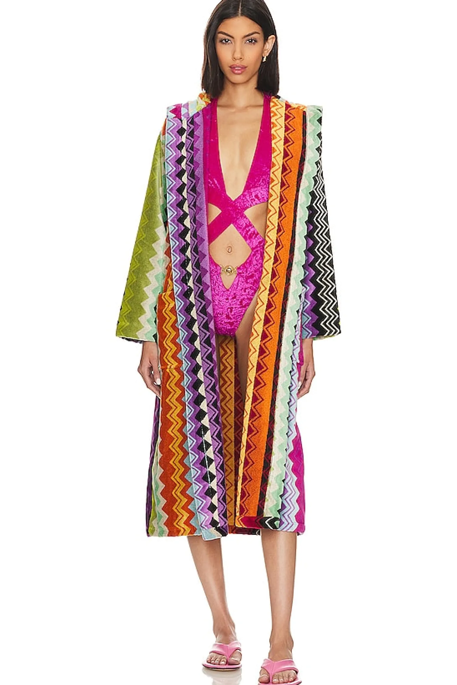 Women Missoni Home Lingerie & Sleepwear>Giacomo Hooded Bathrobe