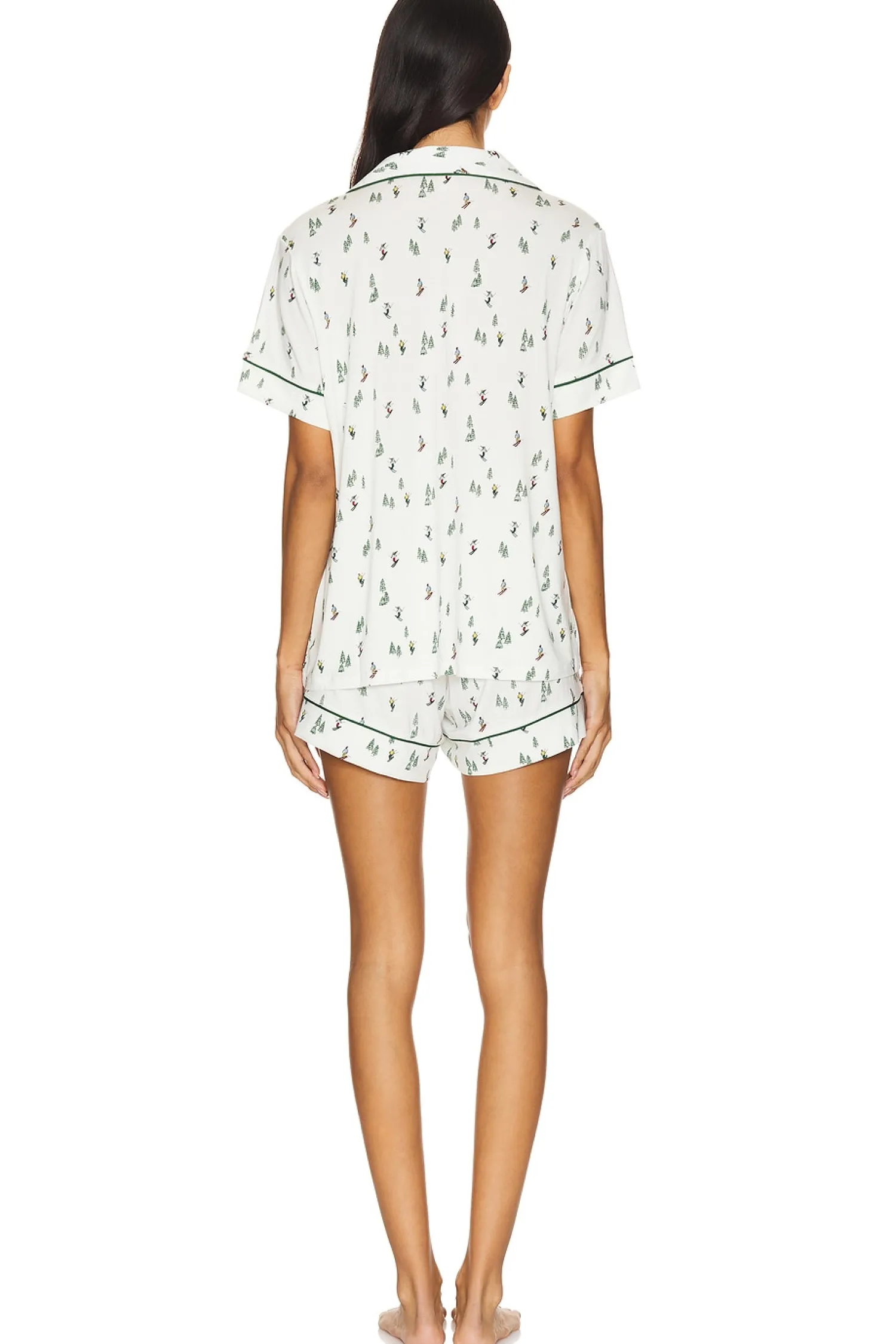 Women eberjey Lingerie & Sleepwear>Gisele Printed Relaxed Short PJ St