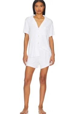 Women eberjey Lingerie & Sleepwear>Gisele Relaxed Short PJ Set