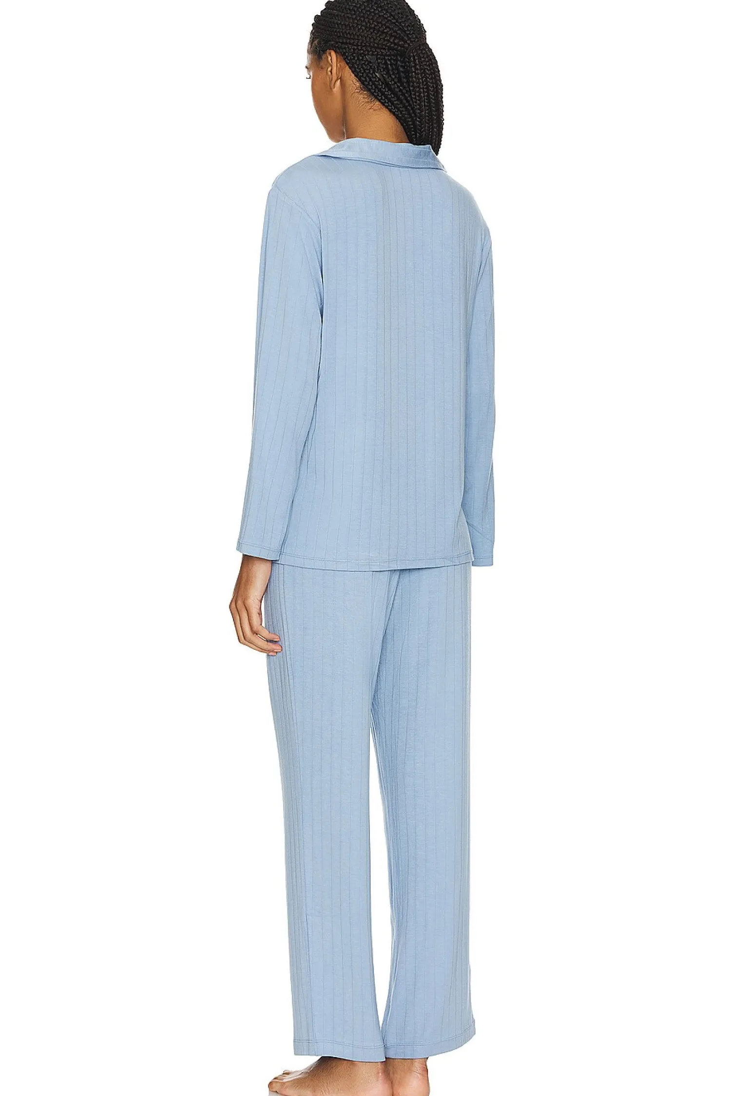 Women eberjey Lingerie & Sleepwear>Gisele Rib Long PJ Set