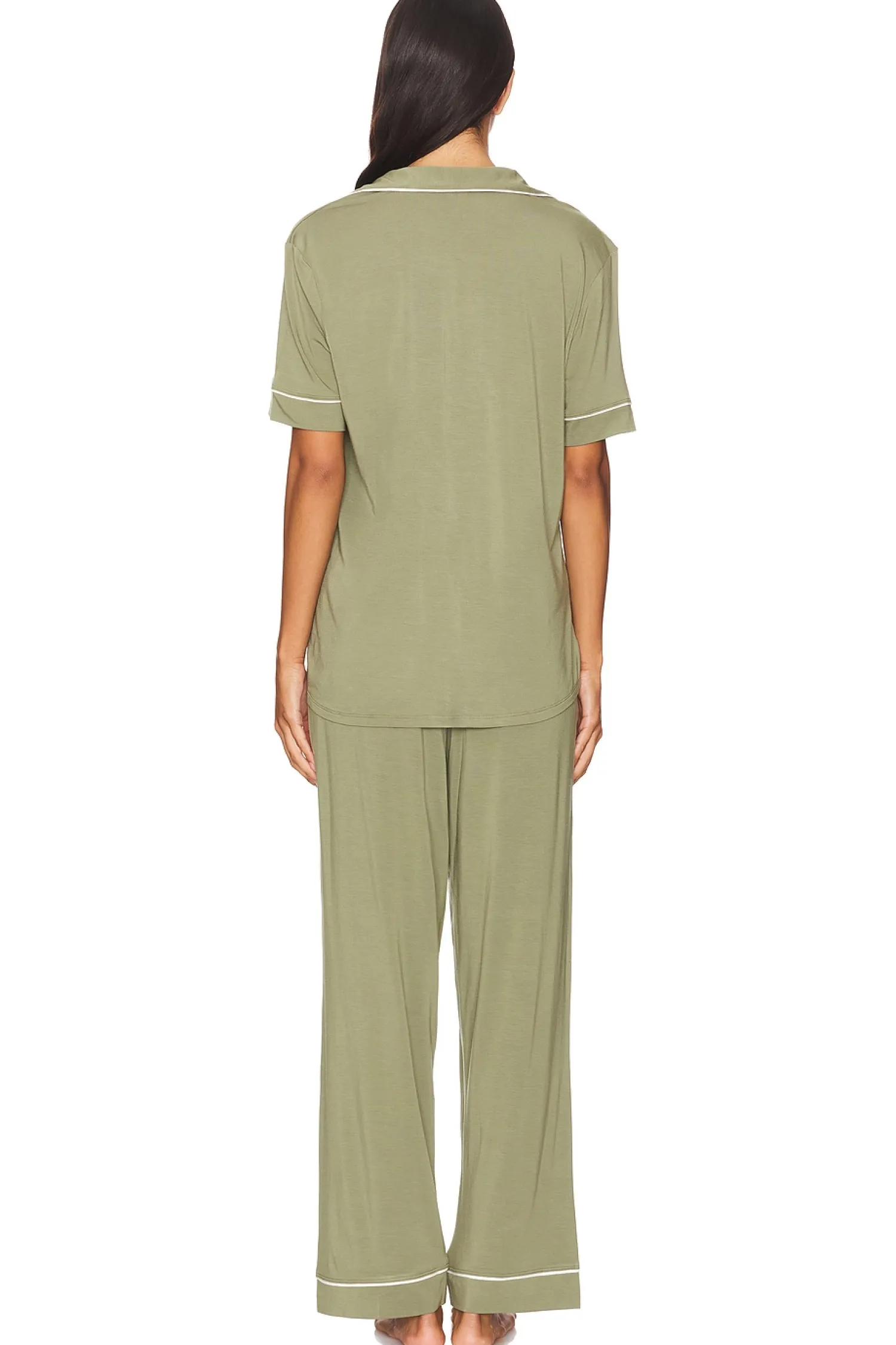 Women eberjey Lingerie & Sleepwear>Gisele Short Sleeve Pant PJ Set