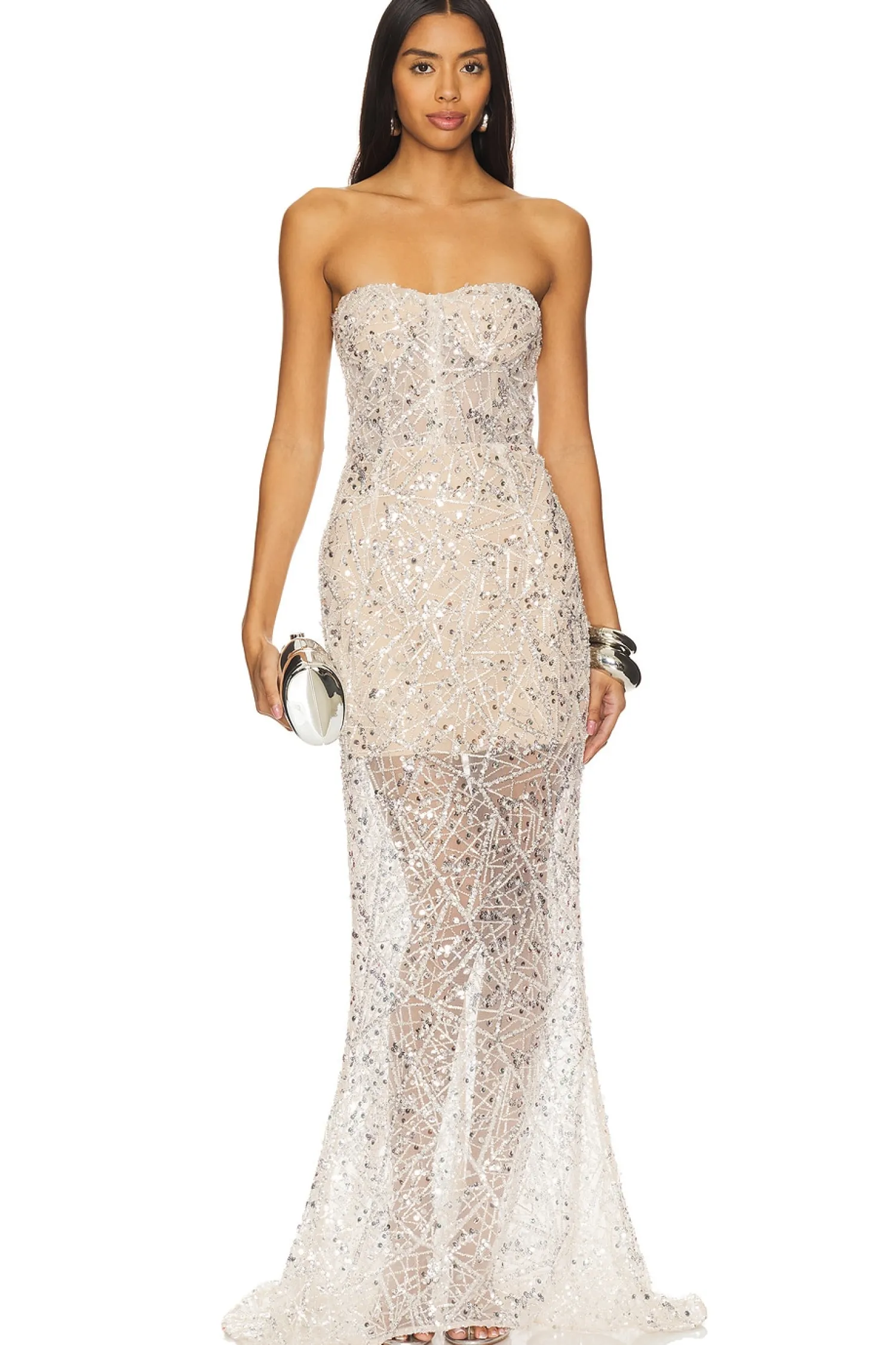Women Bronx and Banco Dresses>Giselle Embellished Gown