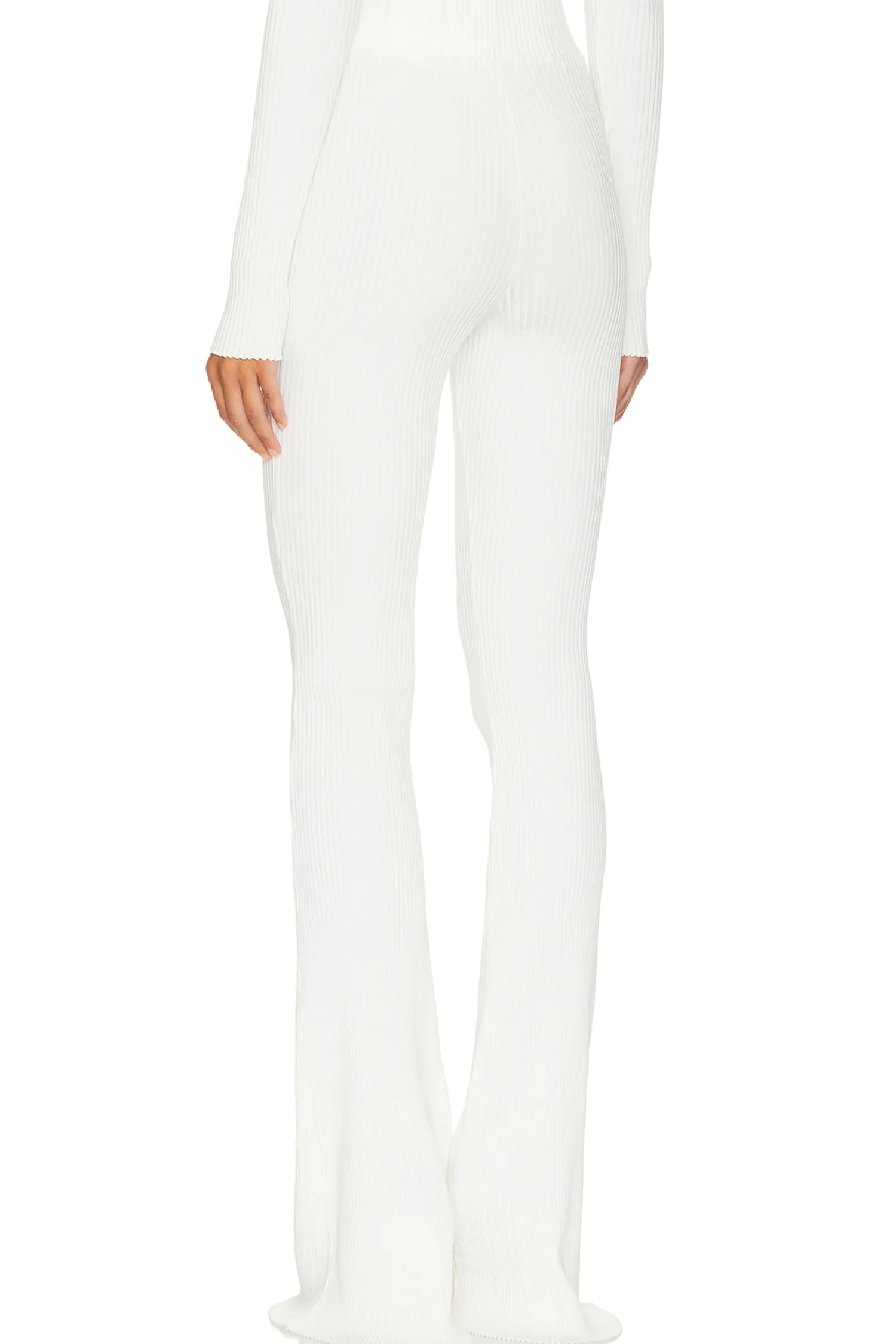 Women Studio Amelia Pants|Matching Sets>Giza Rib Flare
