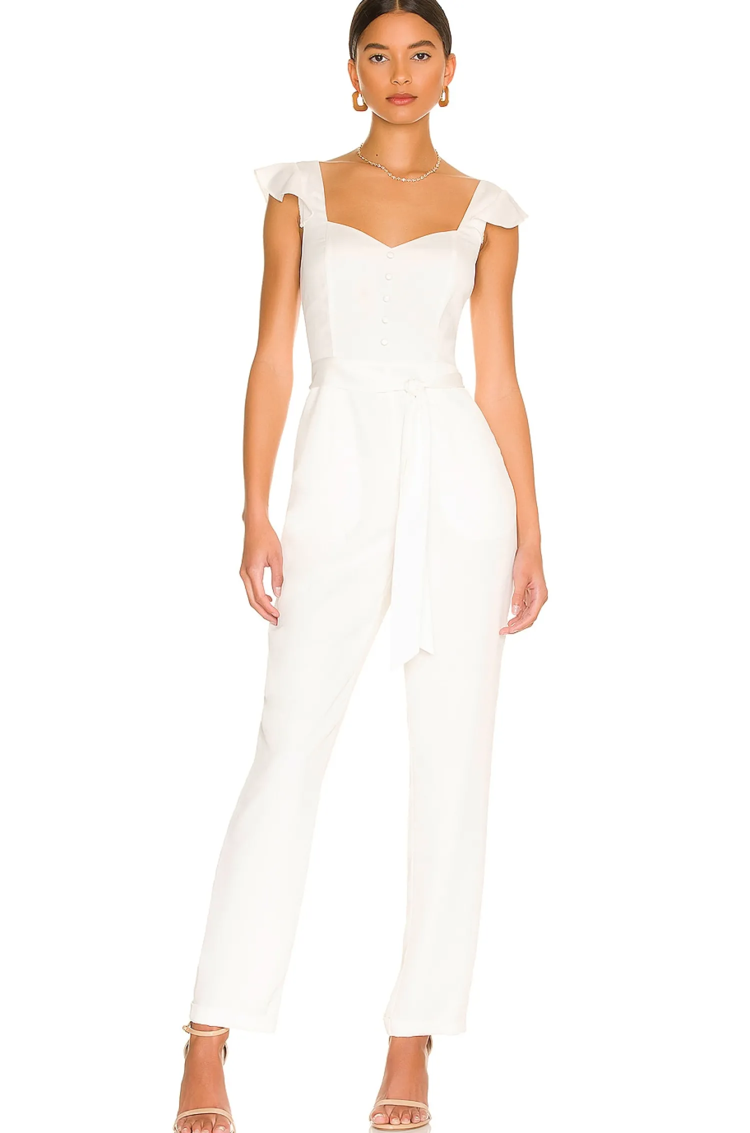 Women MORE TO COME Jumpsuits>Gloria Flutter Jumpsuit
