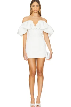 Women Line & Dot Dresses>Goldie Mini Dress
