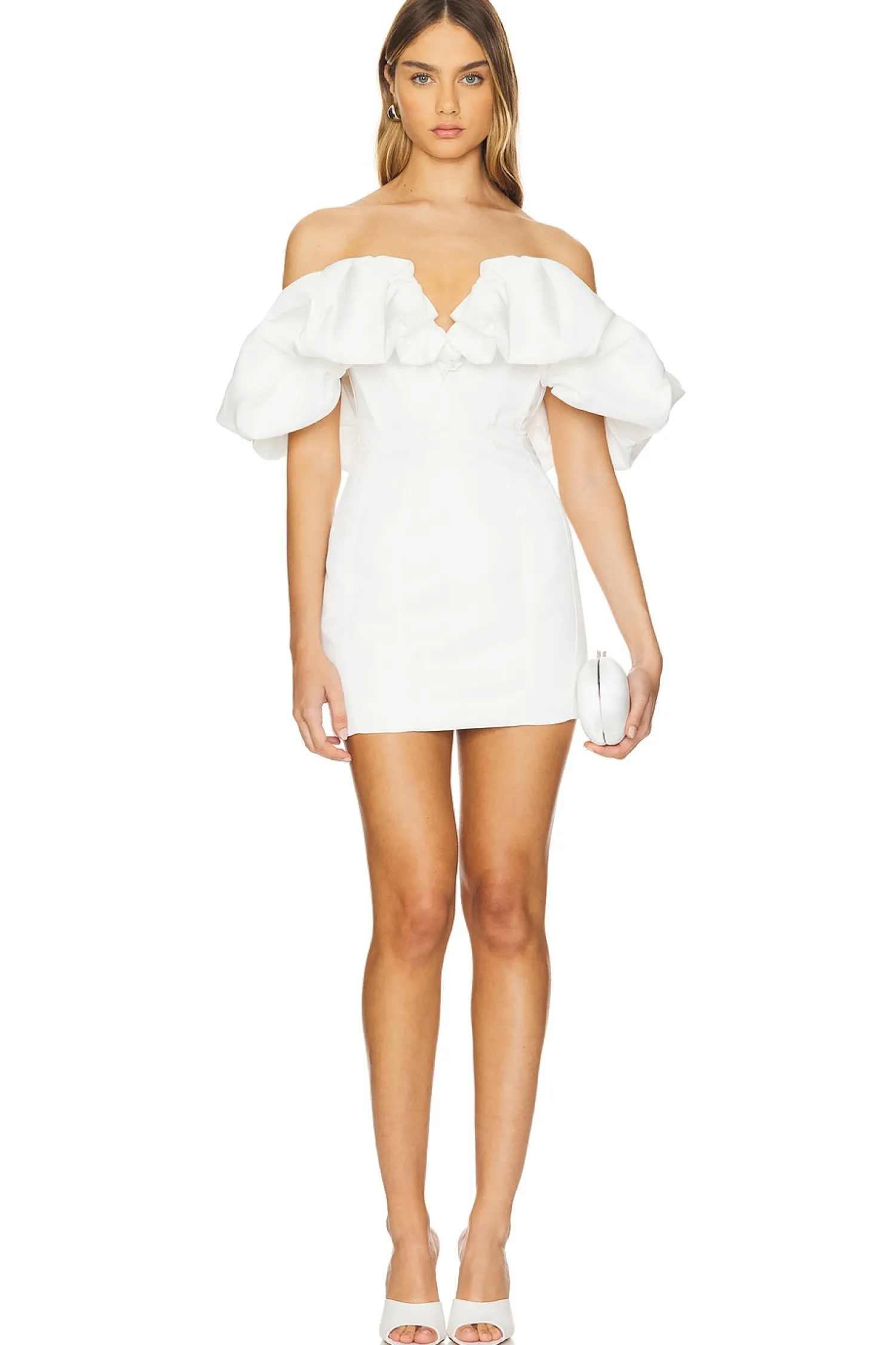 Women Line & Dot Dresses>Goldie Mini Dress