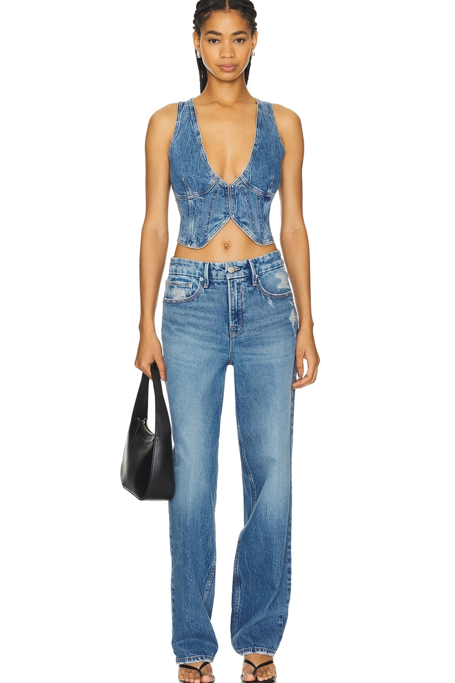 Women Good American Matching Sets>GOOD 90'S YOKE
