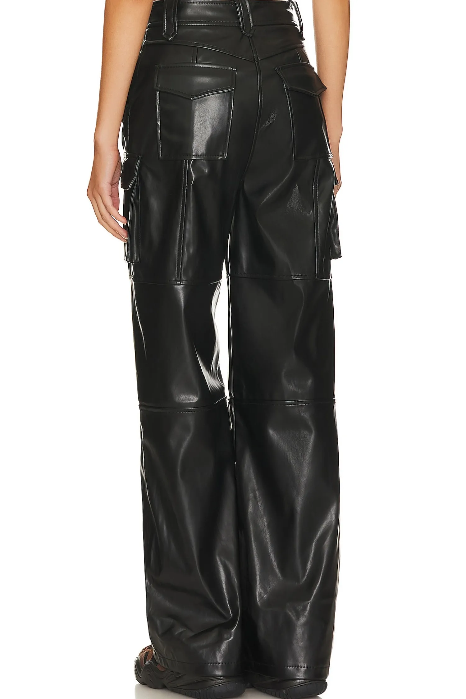 Women superdown Pants>Halley Faux Leather Pant