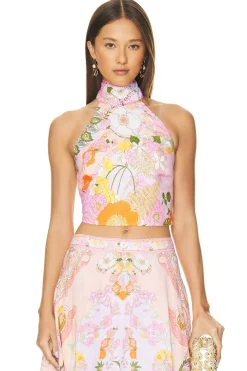 Women Camilla Matching Sets>Halter Top