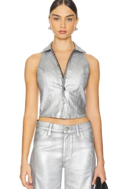 Women Hudson Jeans Matching Sets>Halter Vest