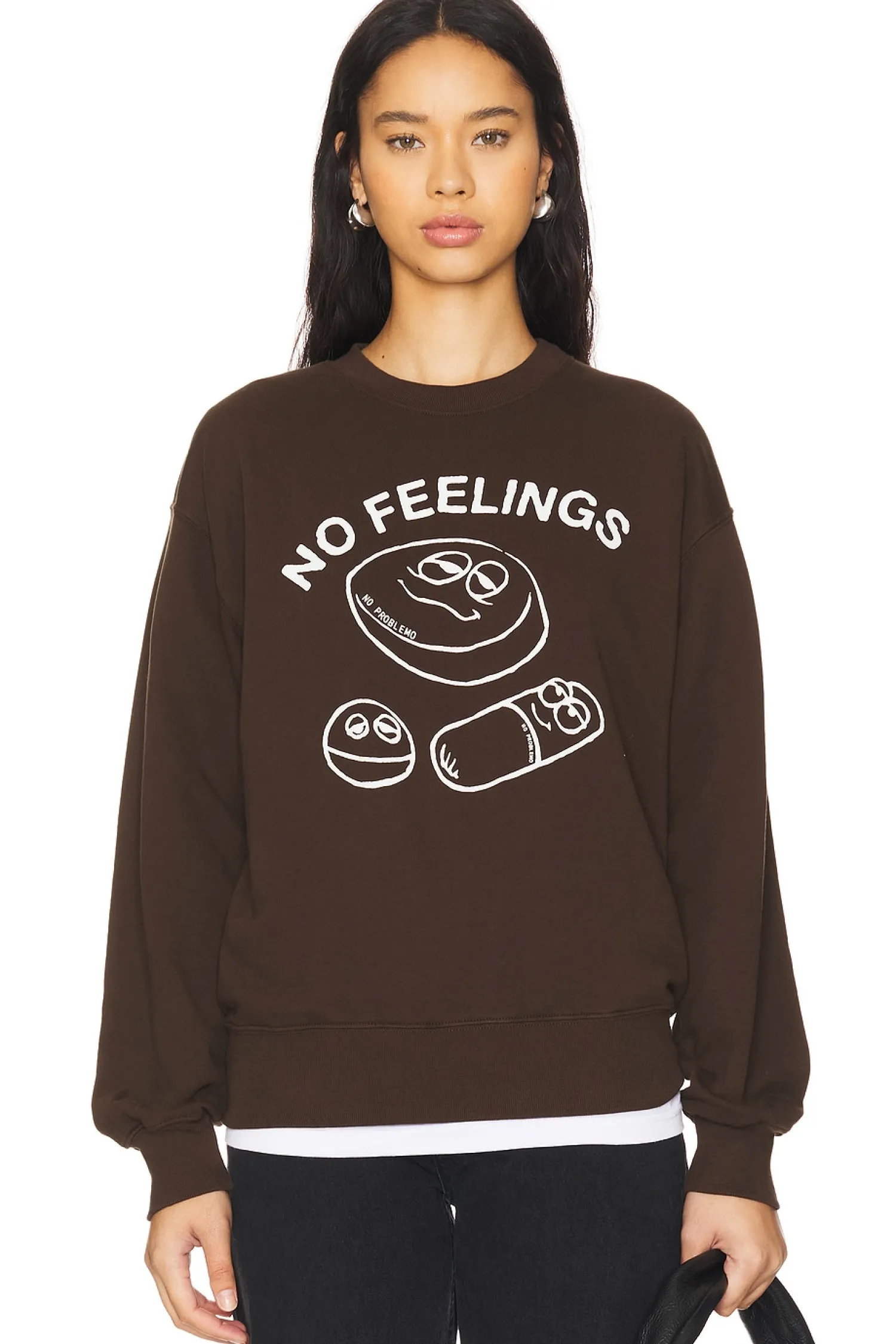 Women No Problemo Loungewear>Hard Feelings Crewneck Sweatshirt