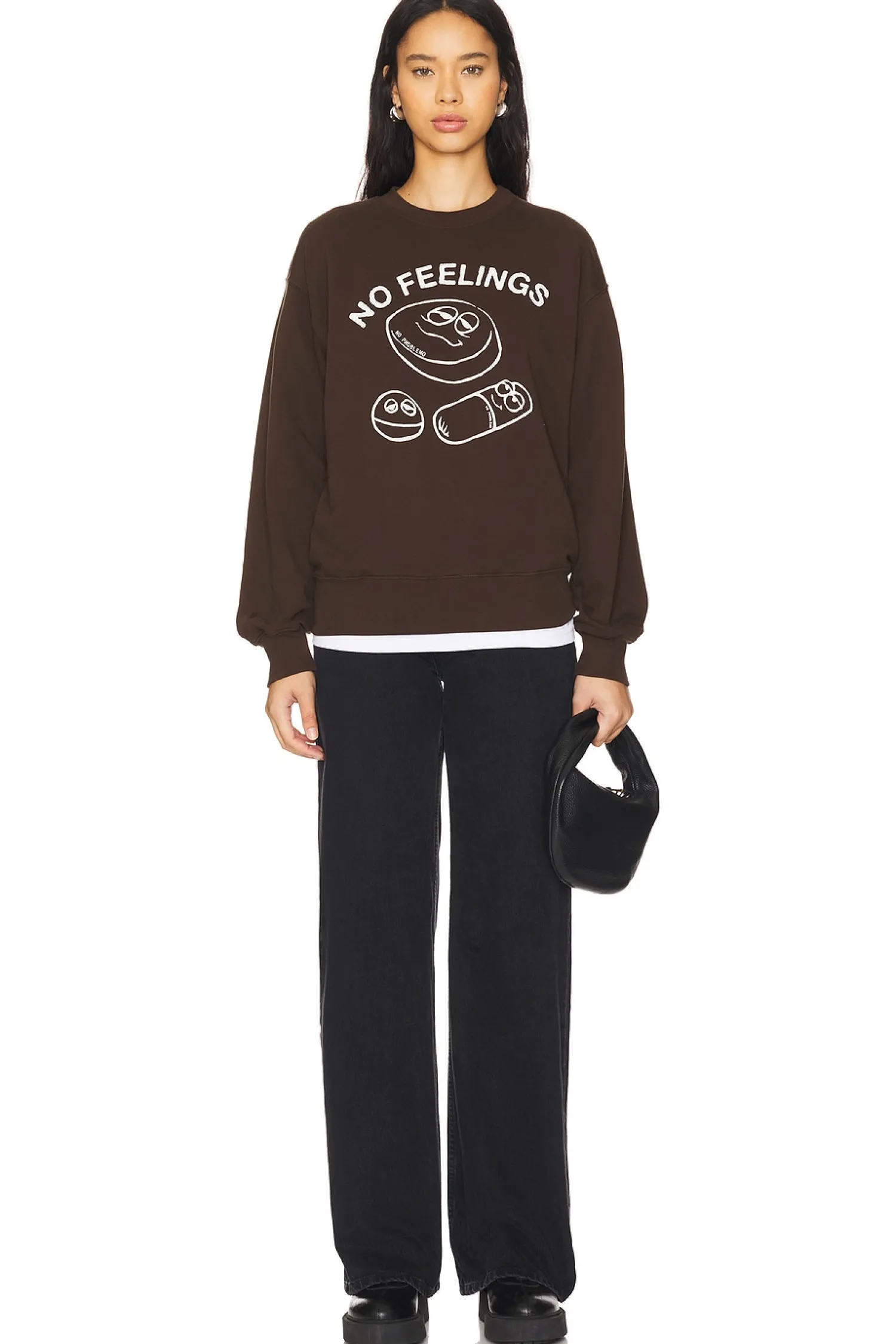 Women No Problemo Loungewear>Hard Feelings Crewneck Sweatshirt