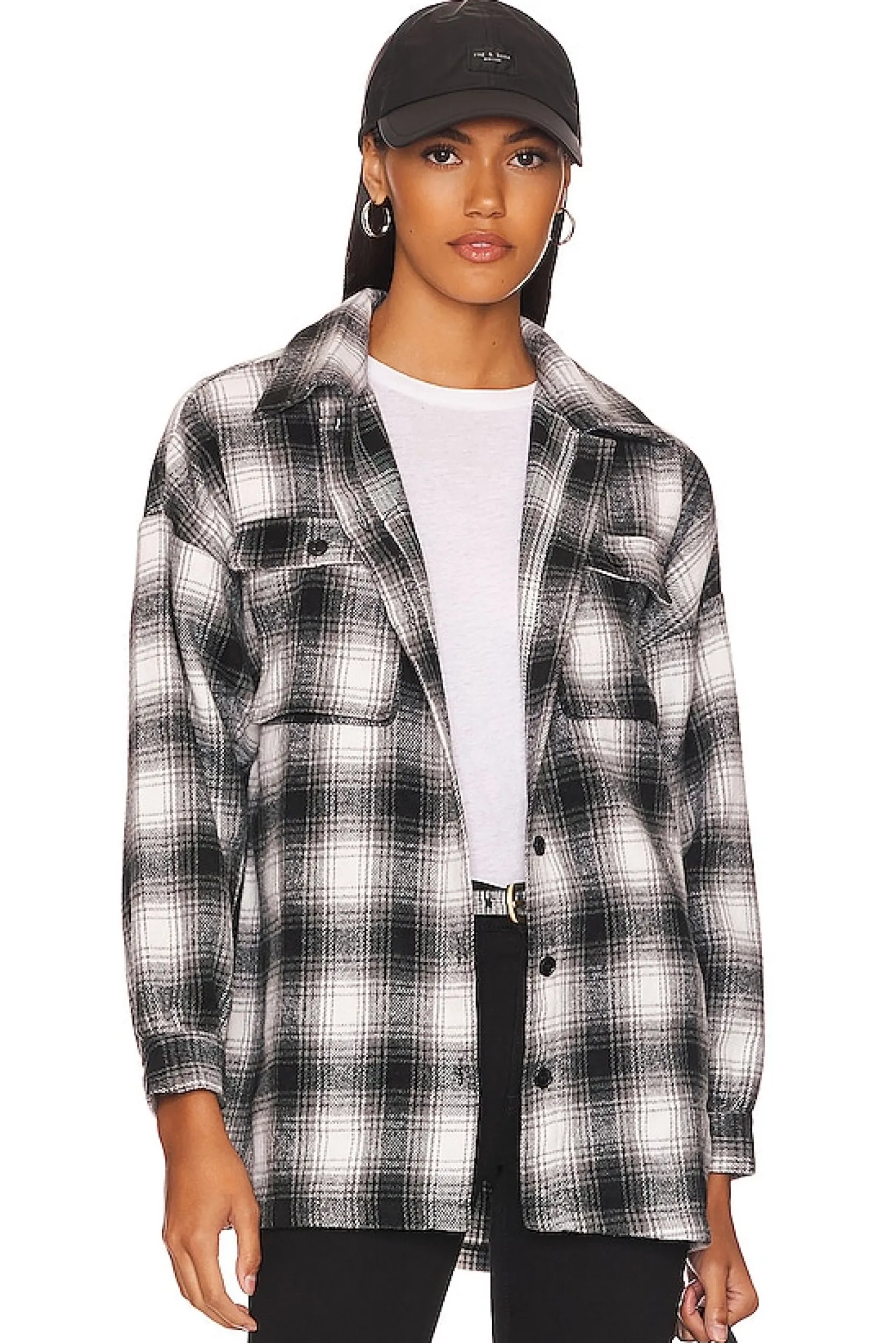 Women Lovers and Friends Jackets & Coats>Harlow Flannel Shacket