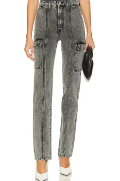 Women GRLFRND Pants>Harper High Rise Slim Cargo