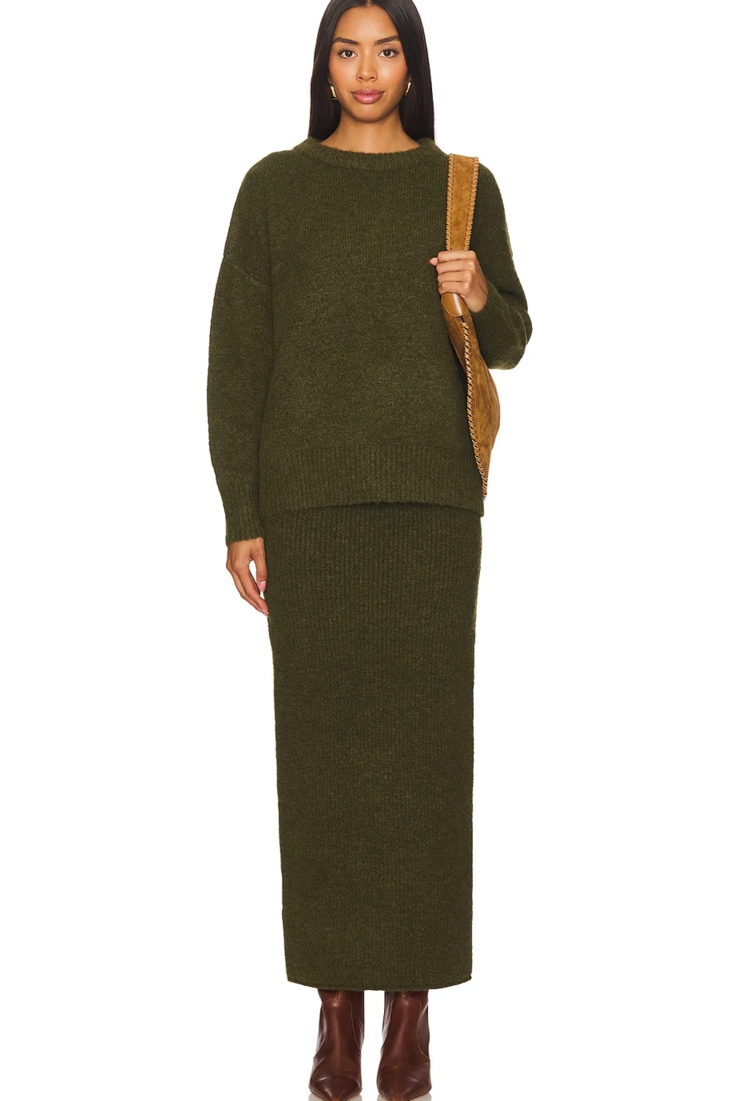 Women Line & Dot Matching Sets>Hart Skirt