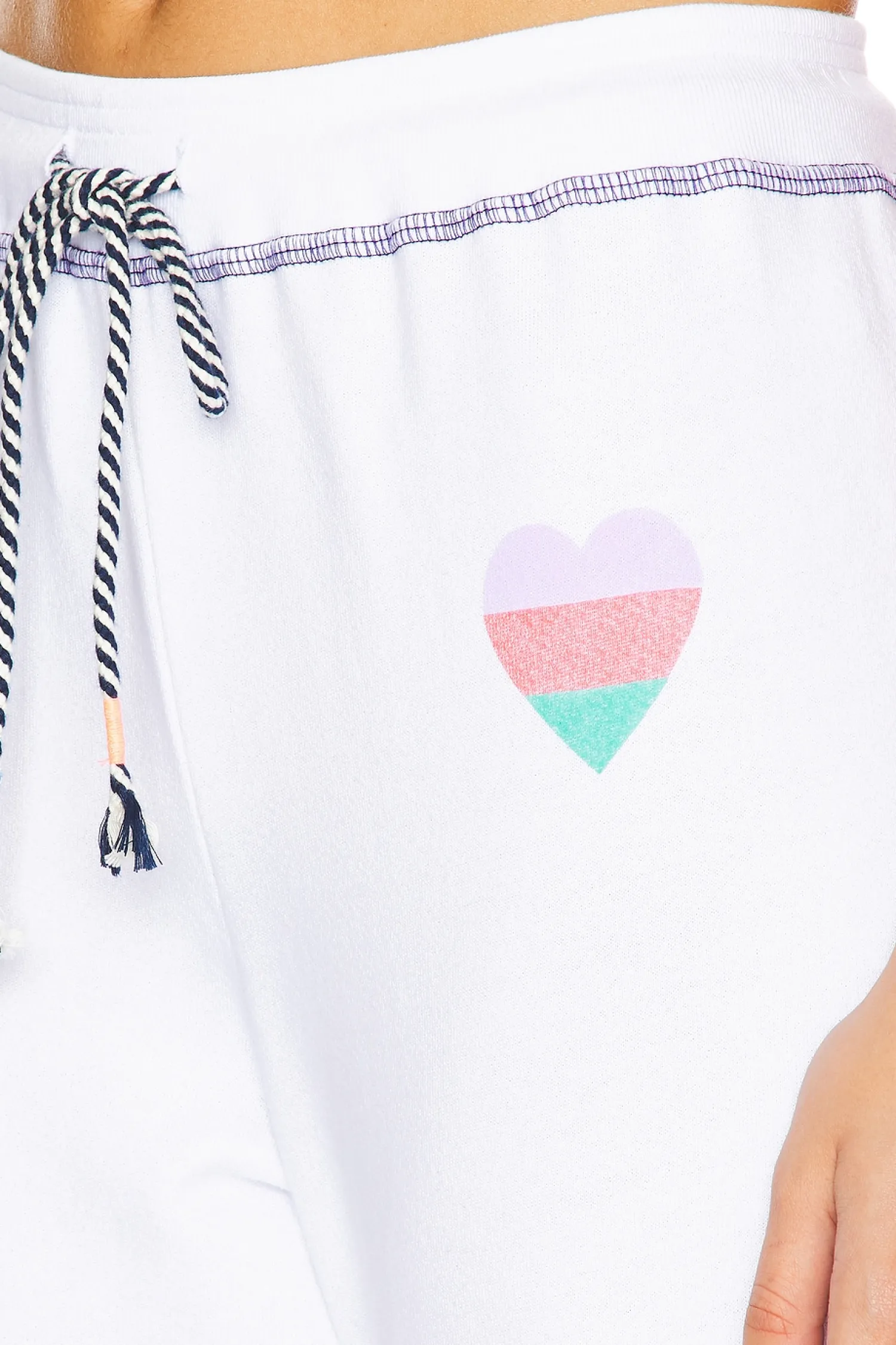 Women SUNDRY Matching Sets|Loungewear>Heart Jogger