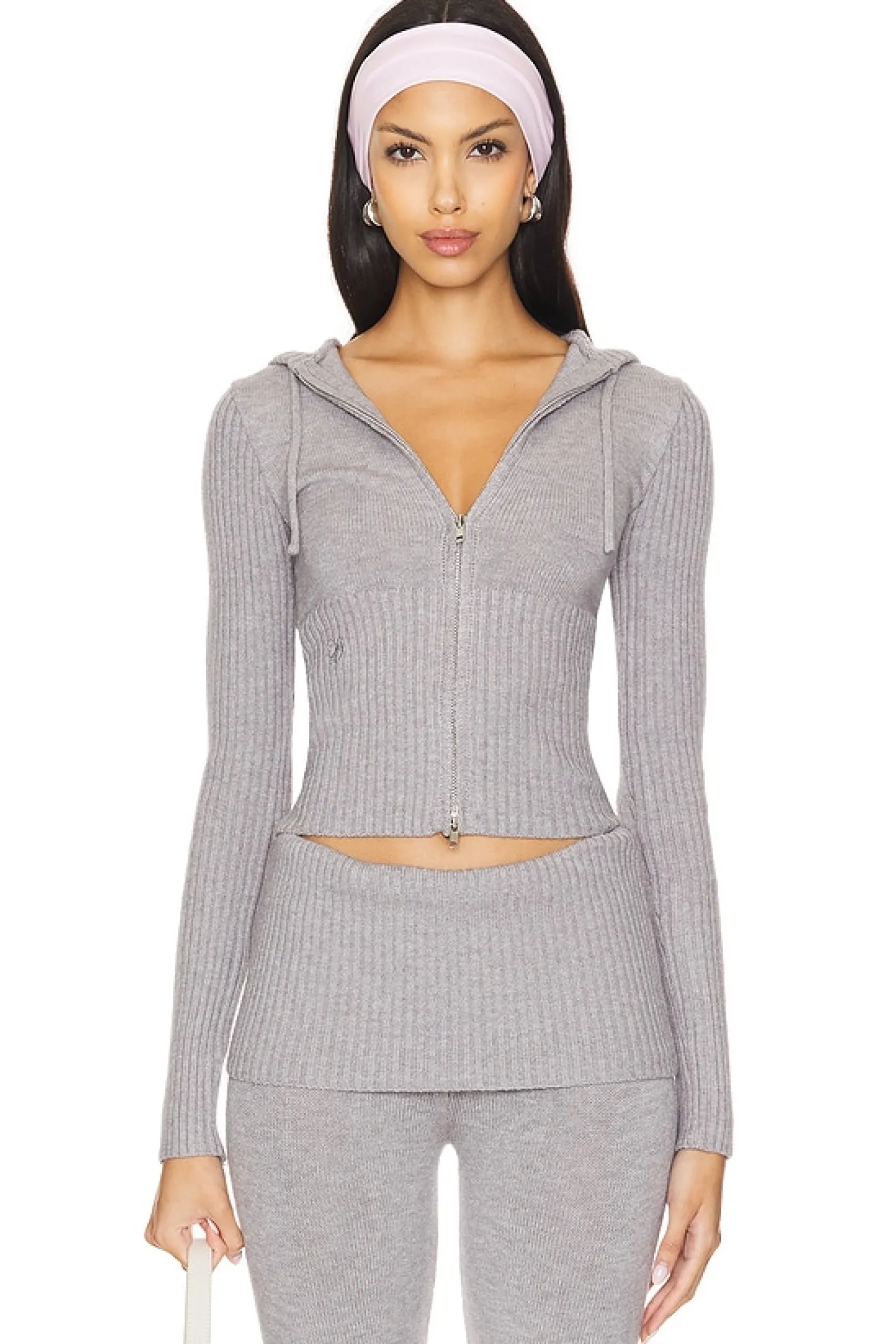 Women Frankies Bikinis Matching Sets>Heritage Cloud Knit Hoodie