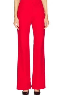 Women SELMACILEK Pants|Matching Sets>High Rise Slit-detailed Canvas Pant