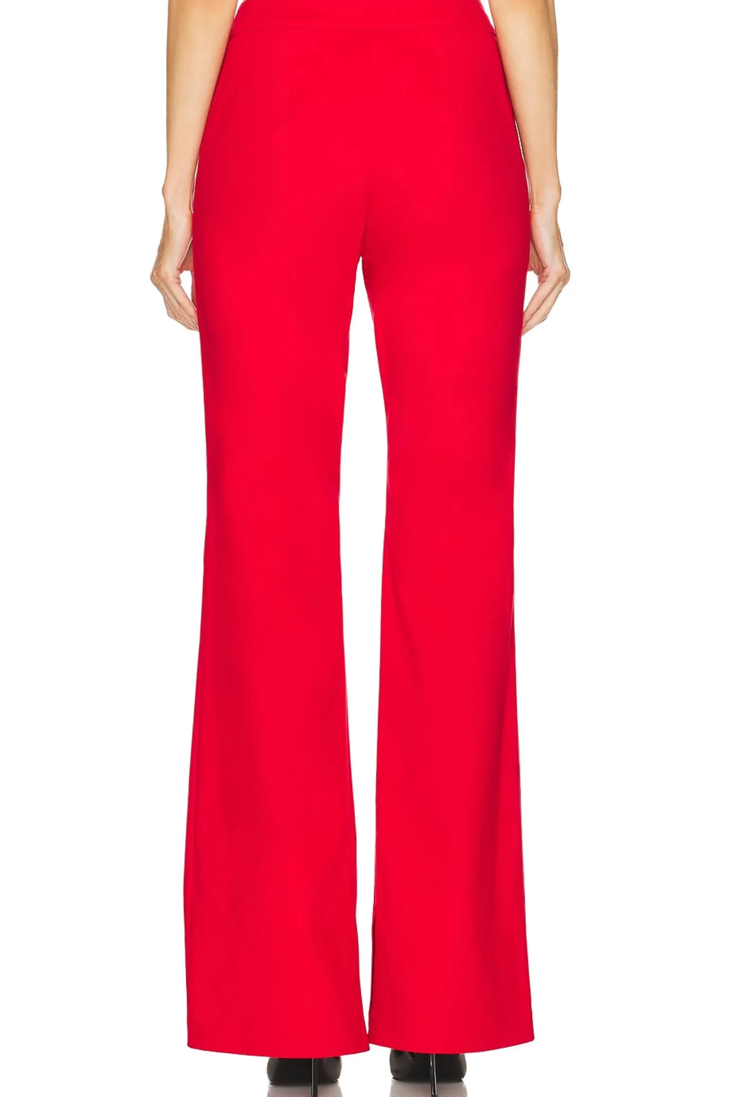 Women SELMACILEK Pants|Matching Sets>High Rise Slit-detailed Canvas Pant