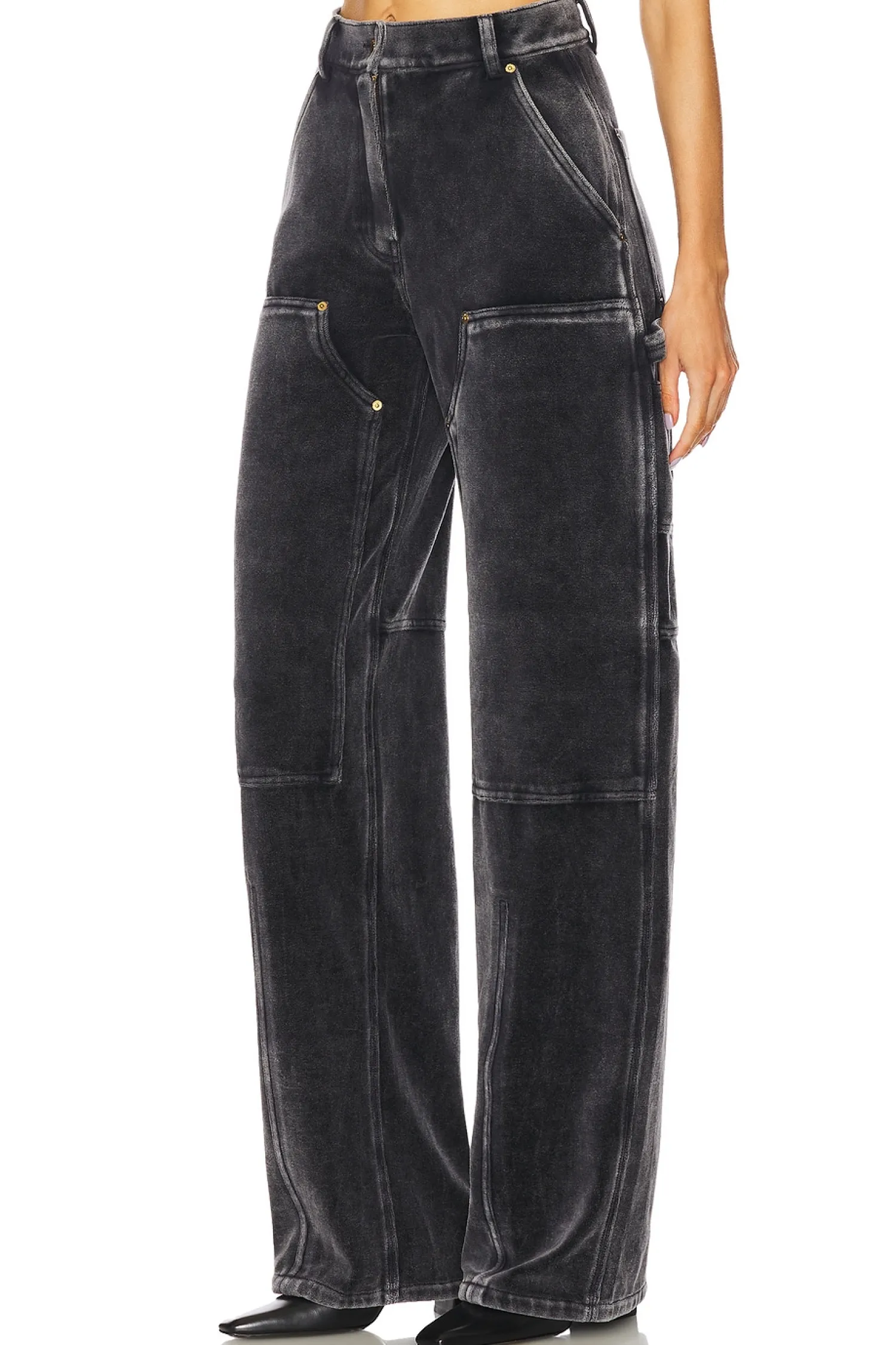 Women Alexander Wang Pants|Matching Sets>High Waisted Pant With Panel Detail