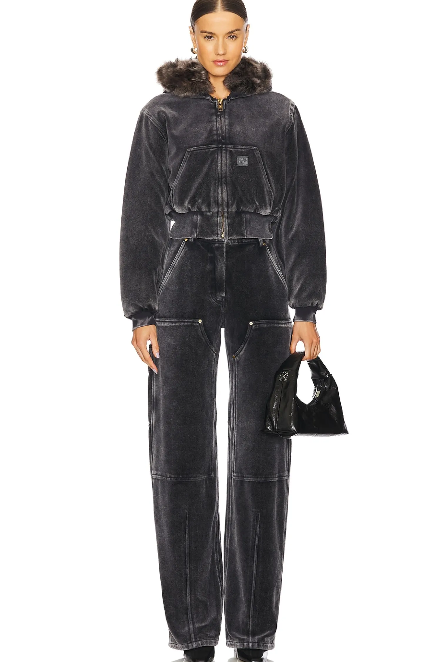 Women Alexander Wang Pants|Matching Sets>High Waisted Pant With Panel Detail