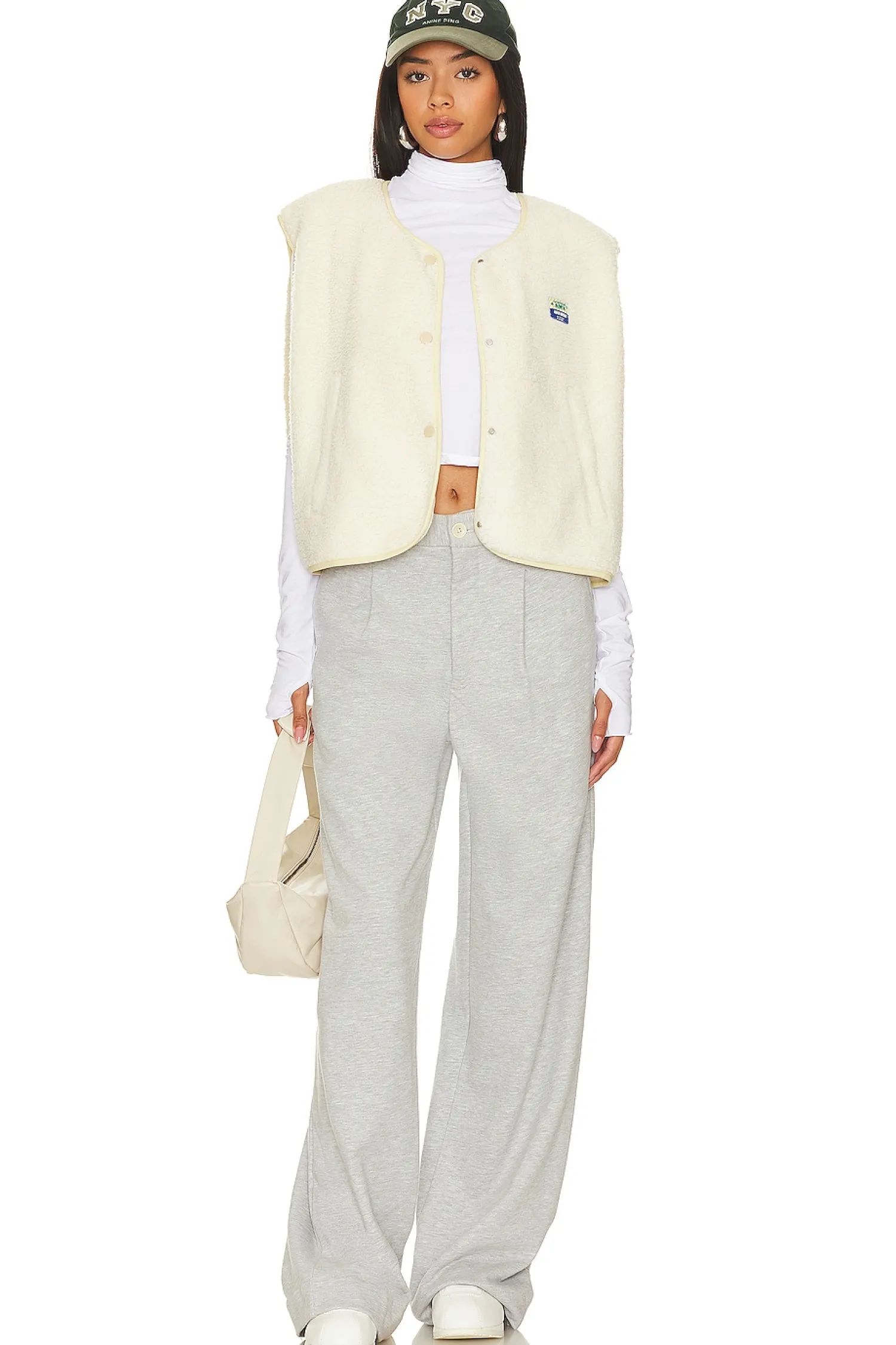 Women American Vintage Jackets & Coats>Hoktown Sherpa Vest