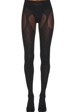 Women Wolford Lingerie & Sleepwear>Holes Effect Tights