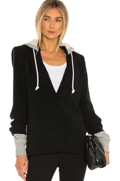 Women Cinq a Sept Jackets & Coats>Hooded Khloe Jacket