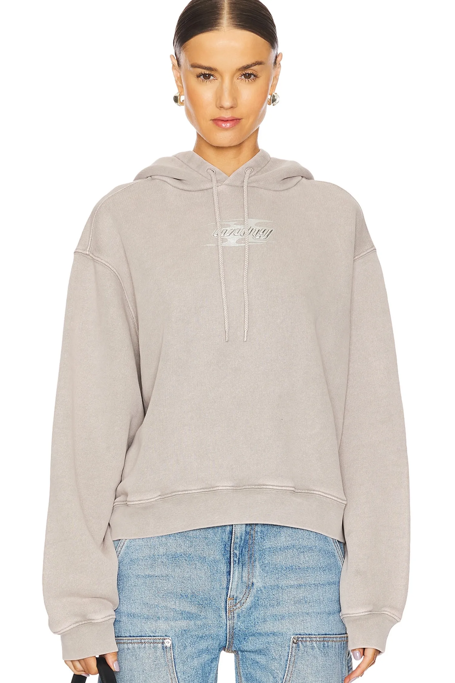 Women Alexander Wang Loungewear>Hoodie With Blade Logo
