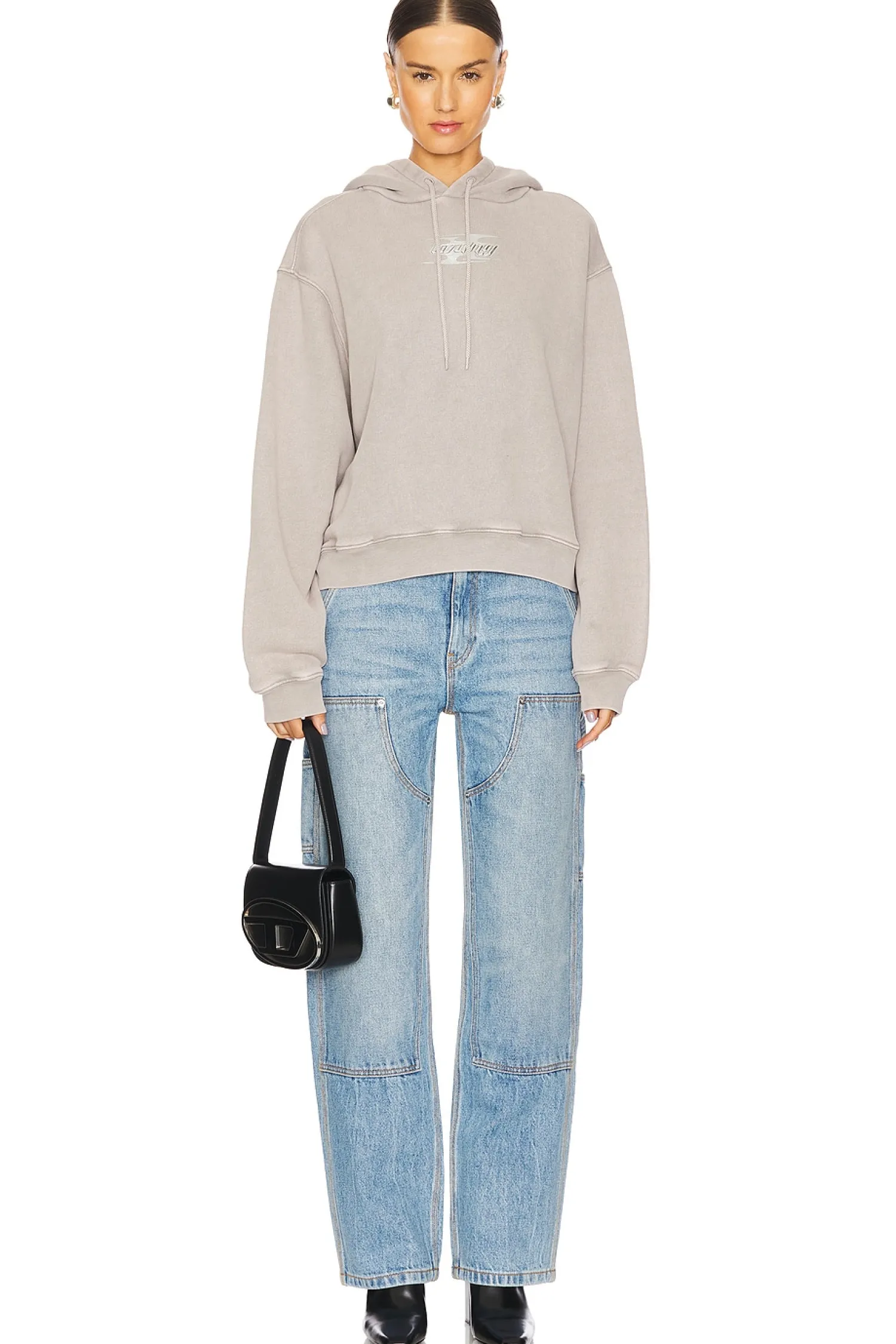 Women Alexander Wang Loungewear>Hoodie With Blade Logo
