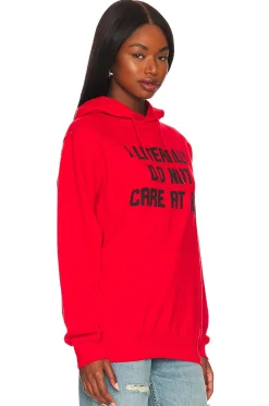 Women DEPARTURE Loungewear>I Literally Do Not Care Hoodie