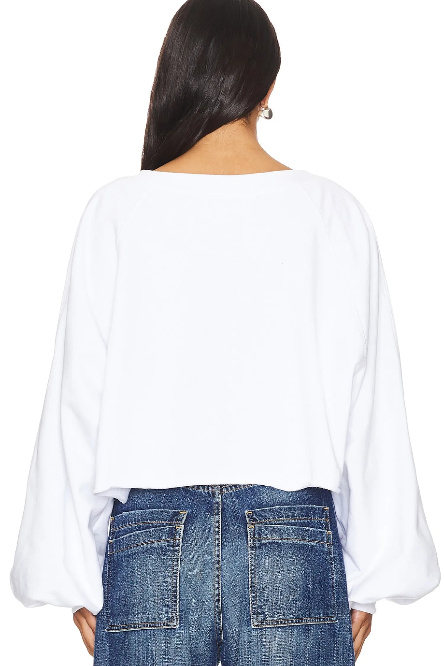 Women FIORUCCI Loungewear>I Love Print Cropped Sweatshirt