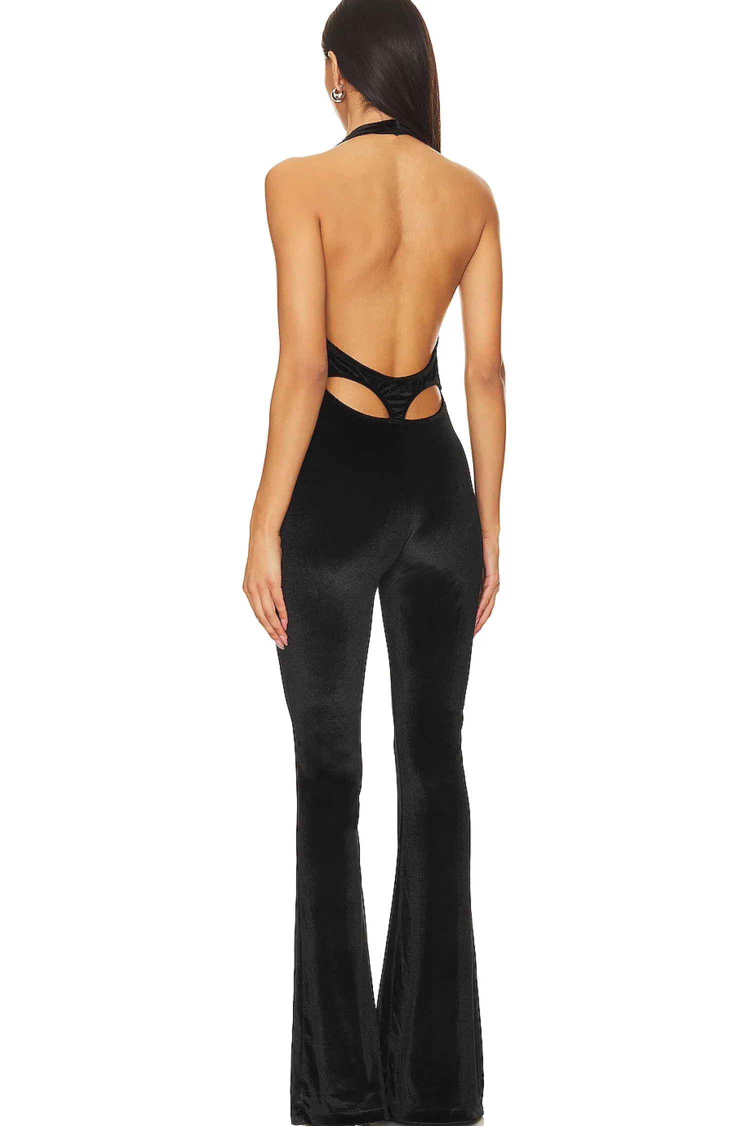 Women AMOR MIA Jumpsuits>Iman Midnight Velvet Jumpsuit
