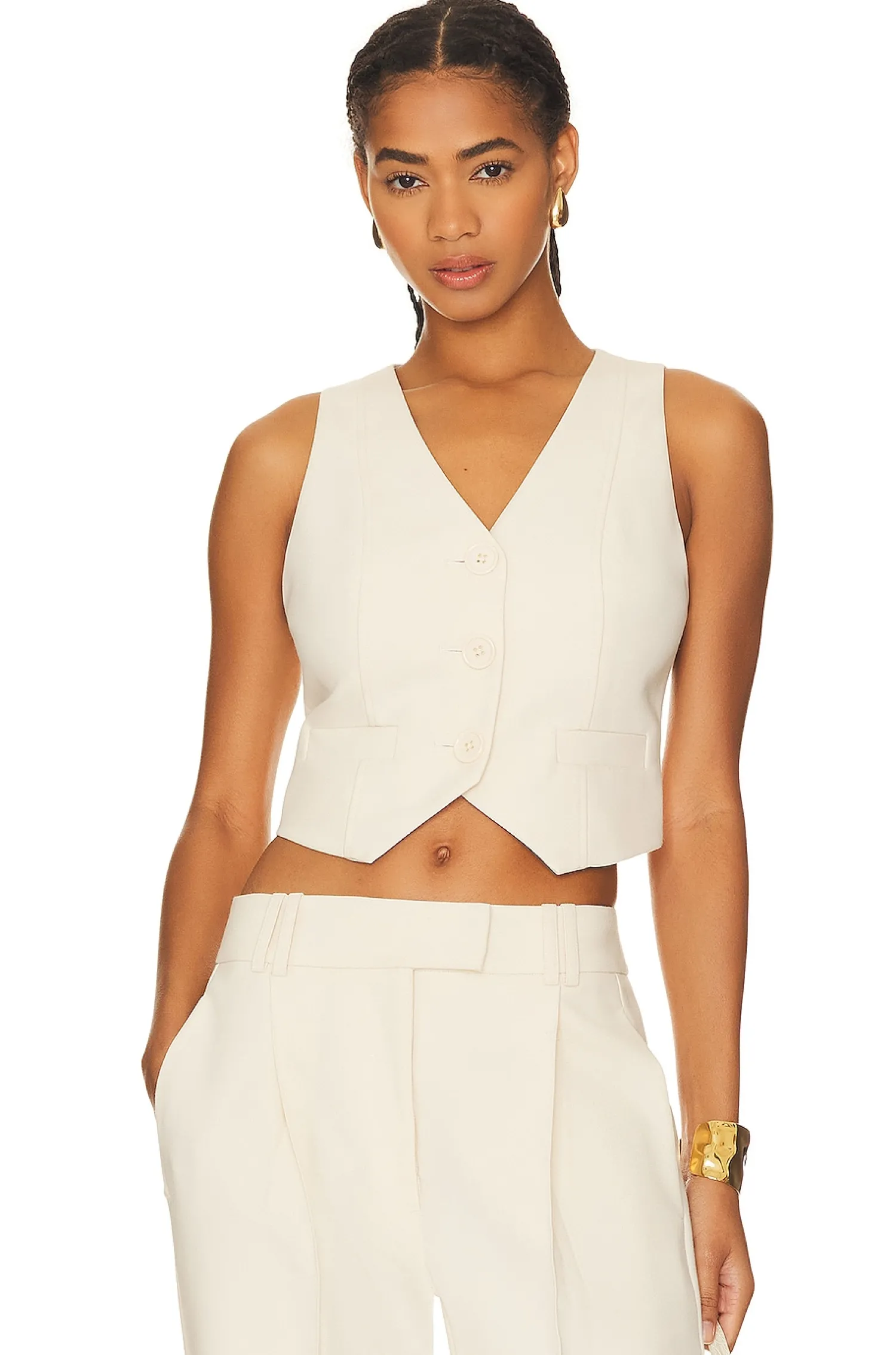 Women Shona Joy Jackets & Coats>Irena Tailored Fitted Vest