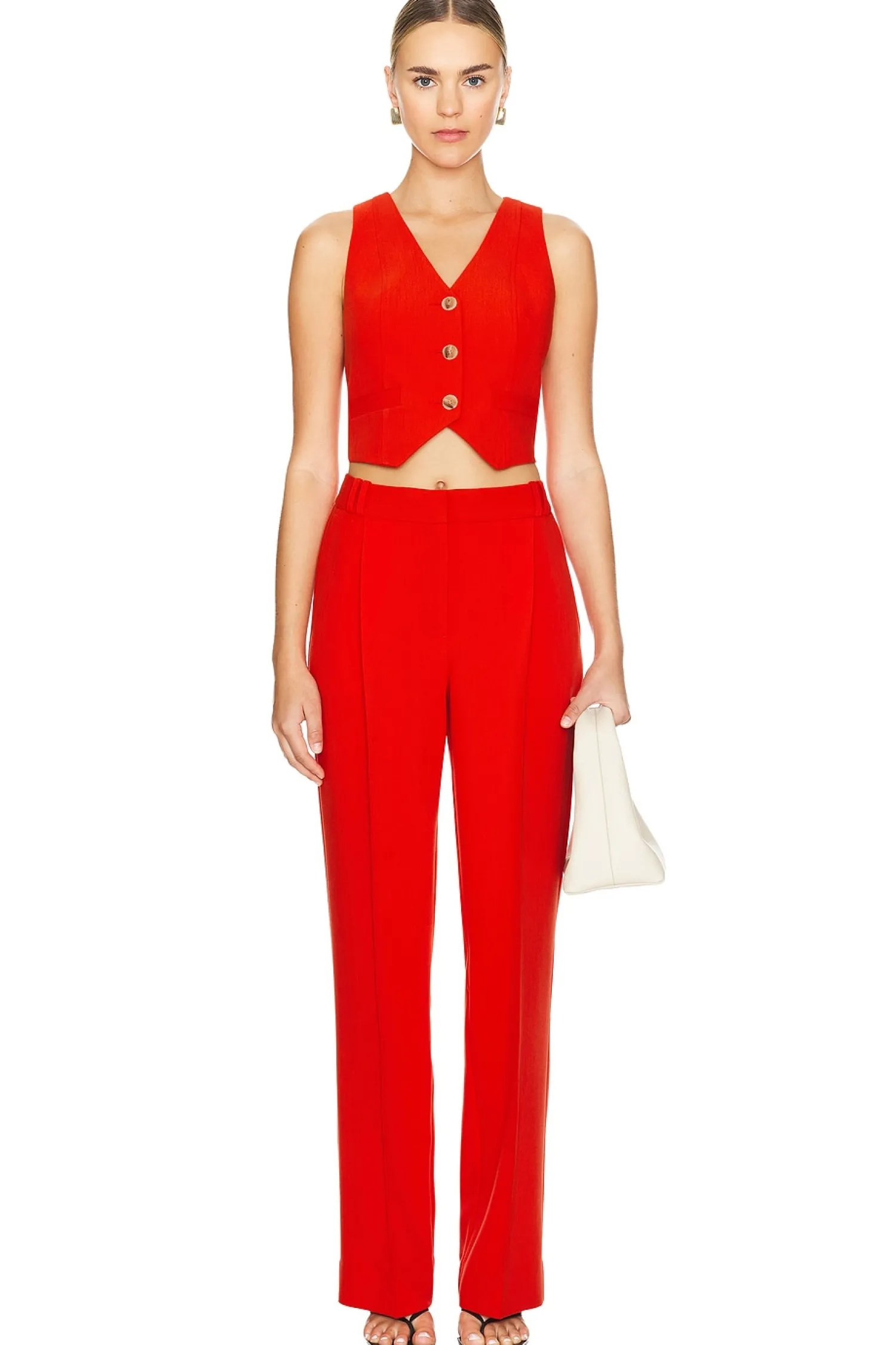 Women Shona Joy Jackets & Coats>Irena Tailored Fitted Vest