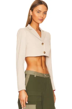 Women L'Academie Jackets & Coats>Ivy Cropped Blazer