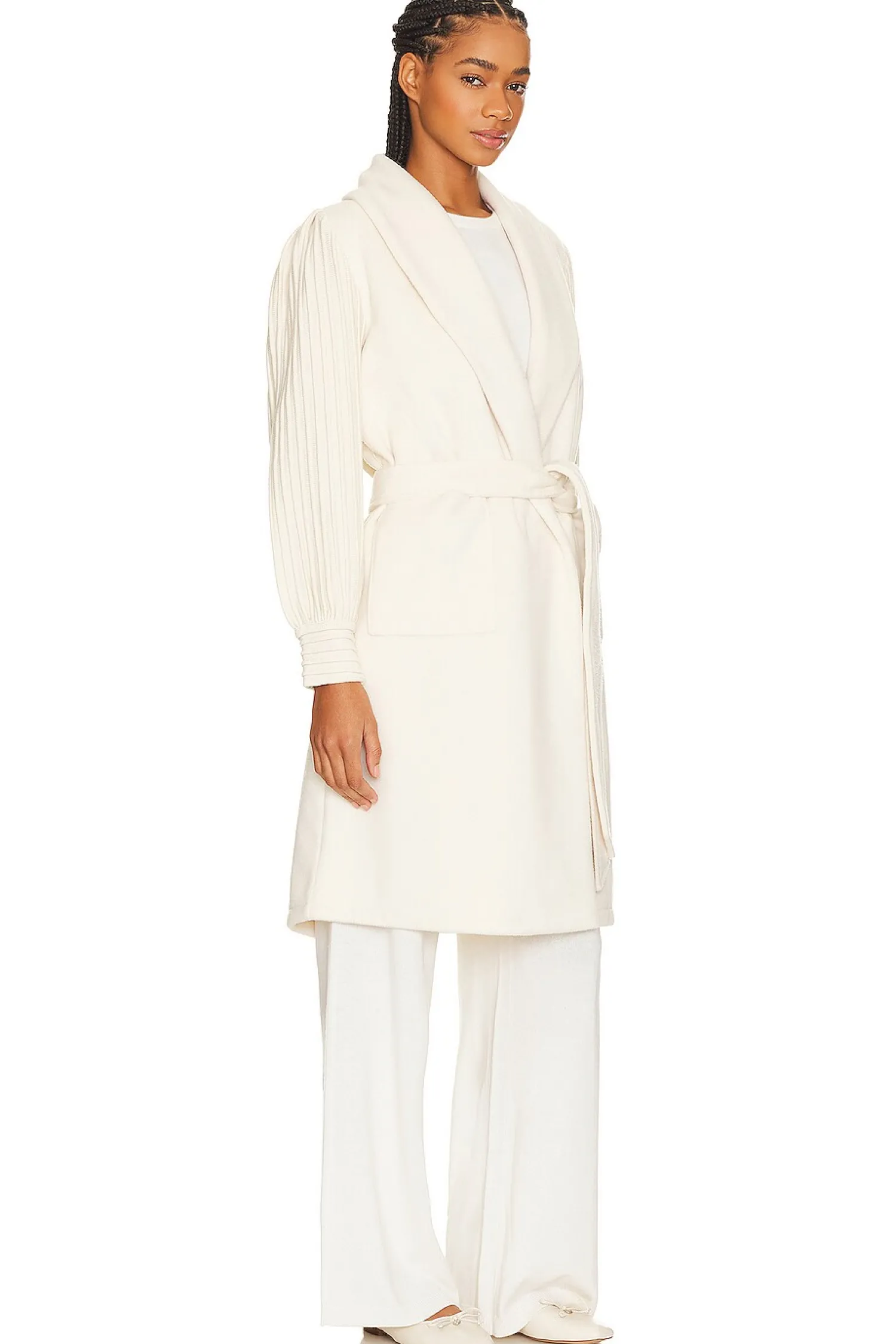 Women Splendid Jackets & Coats>Ivy Sweater Mix Wool Coat