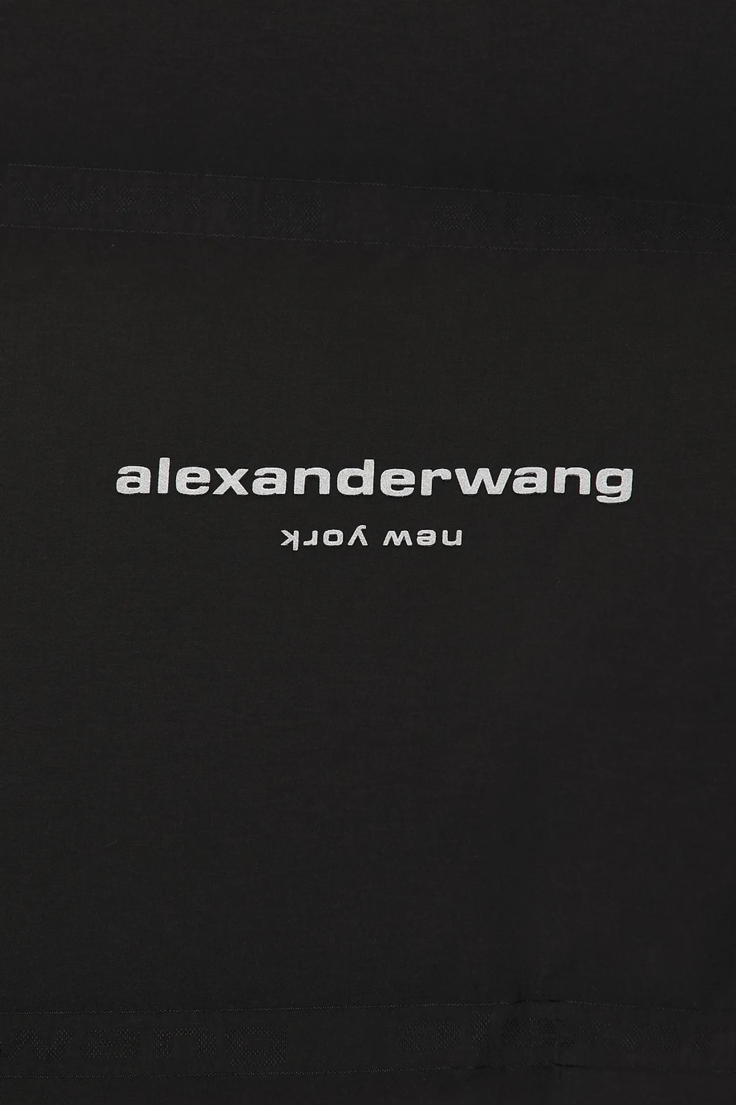 Women Alexander Wang Jackets & Coats>Jacquard Channel Cropped Hooded Puffer