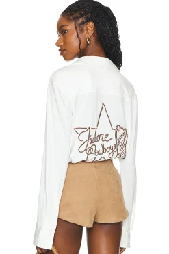 Women Understated Leather Lingerie & Sleepwear>J'adore Cowboys Bedshirt