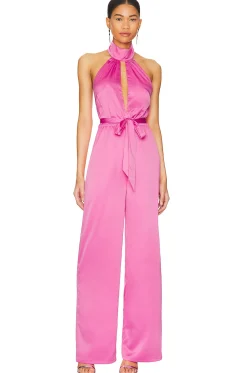 Women MORE TO COME Jumpsuits>Janece Keyhole Jumpsuit