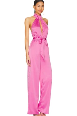 Women MORE TO COME Jumpsuits>Janece Keyhole Jumpsuit