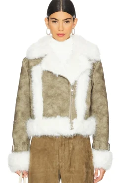 Women Apparis Jackets & Coats>Jay Distressed Bonded Coat