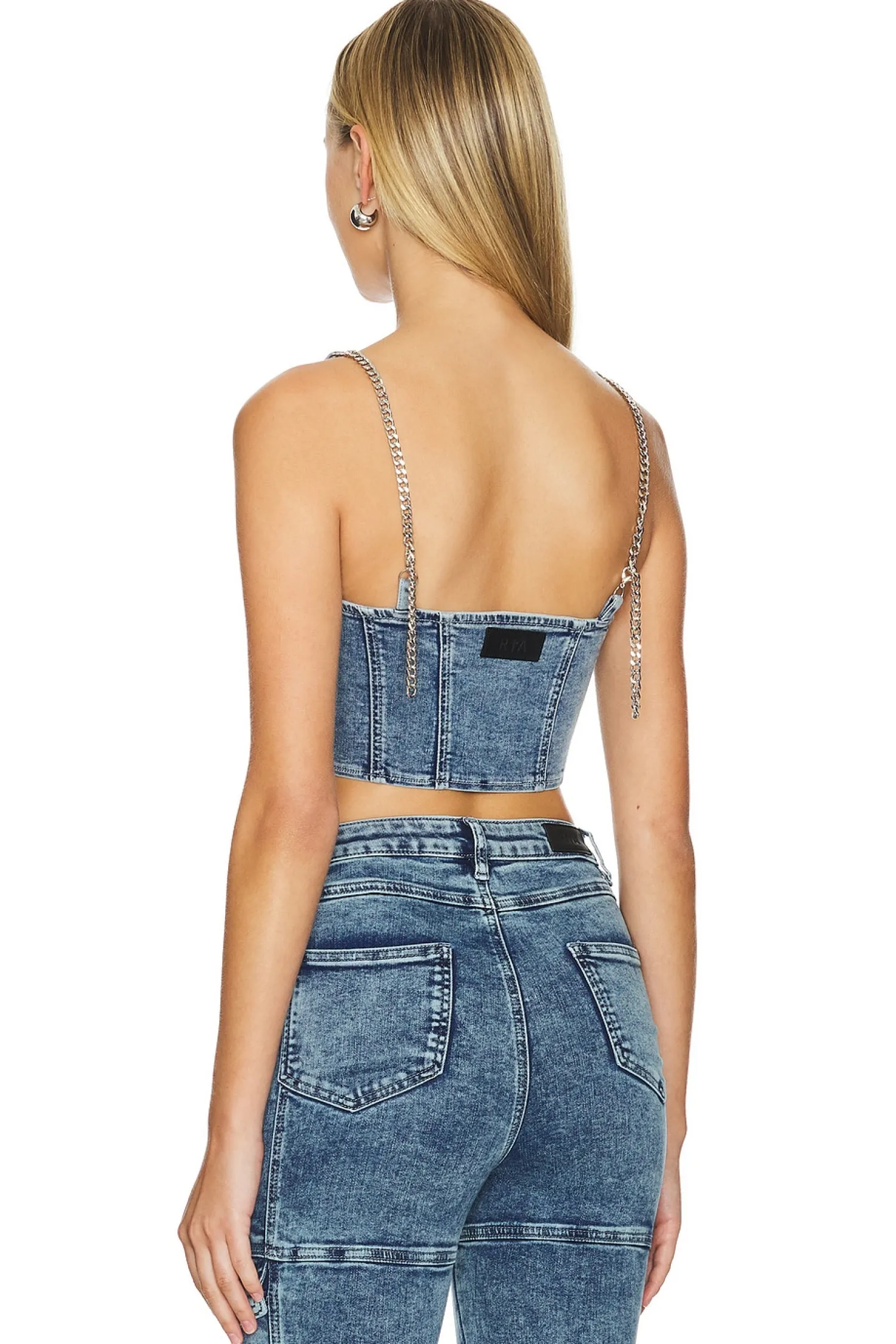Women RTA Matching Sets>Jazzi Denim Top