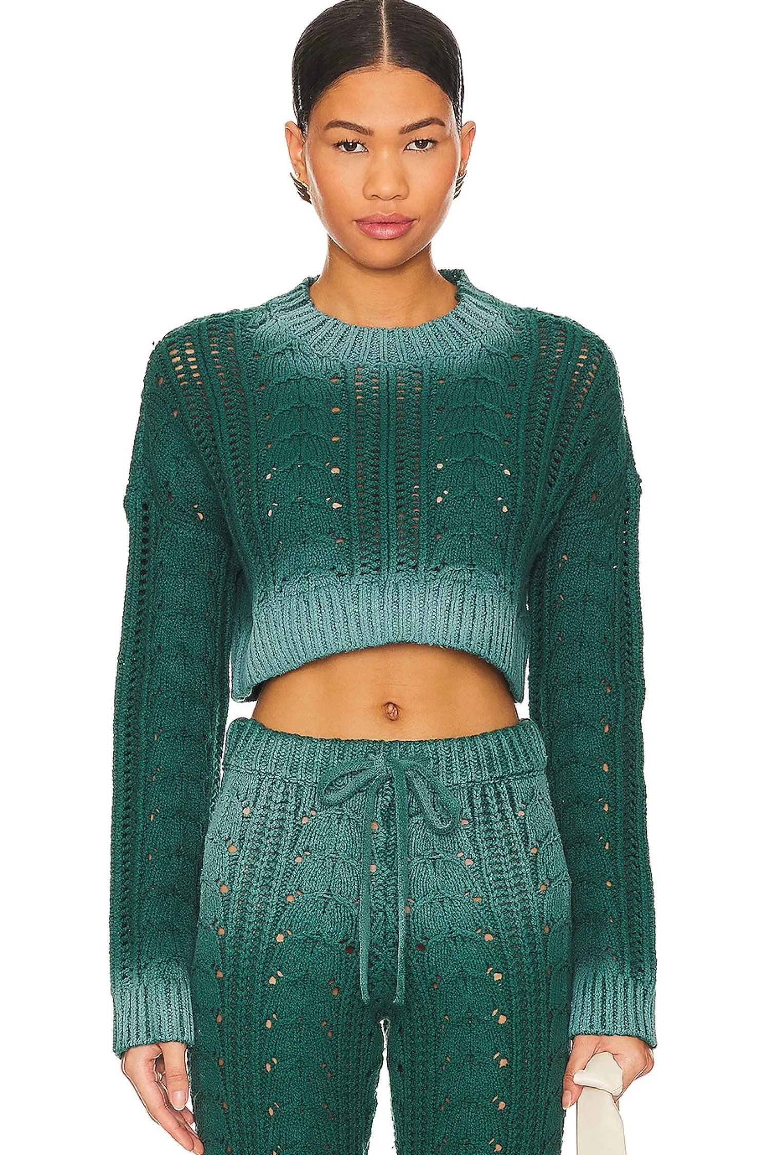 Women Lovers and Friends Matching Sets>Jelissa Ombre Sweater