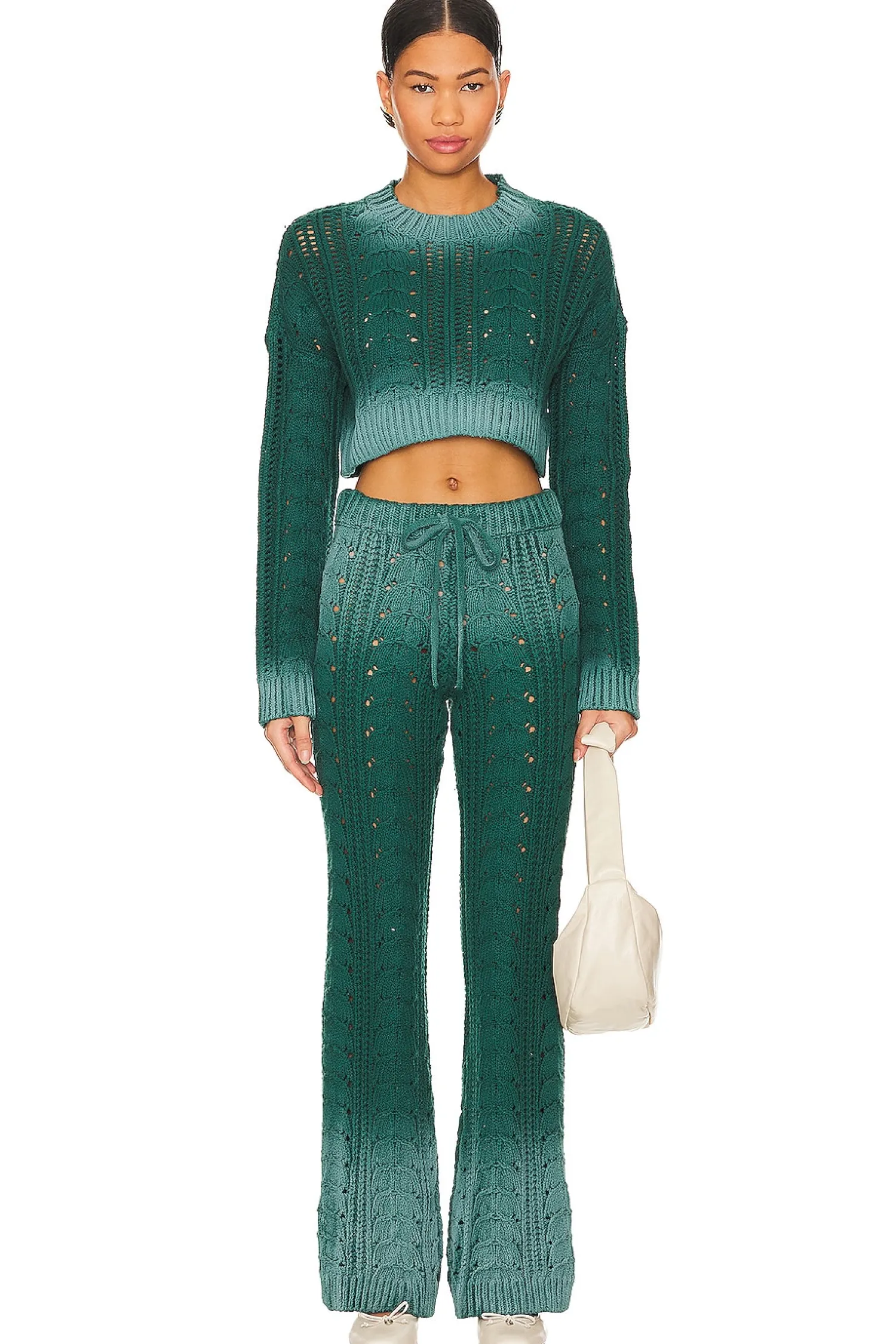 Women Lovers and Friends Matching Sets>Jelissa Ombre Sweater