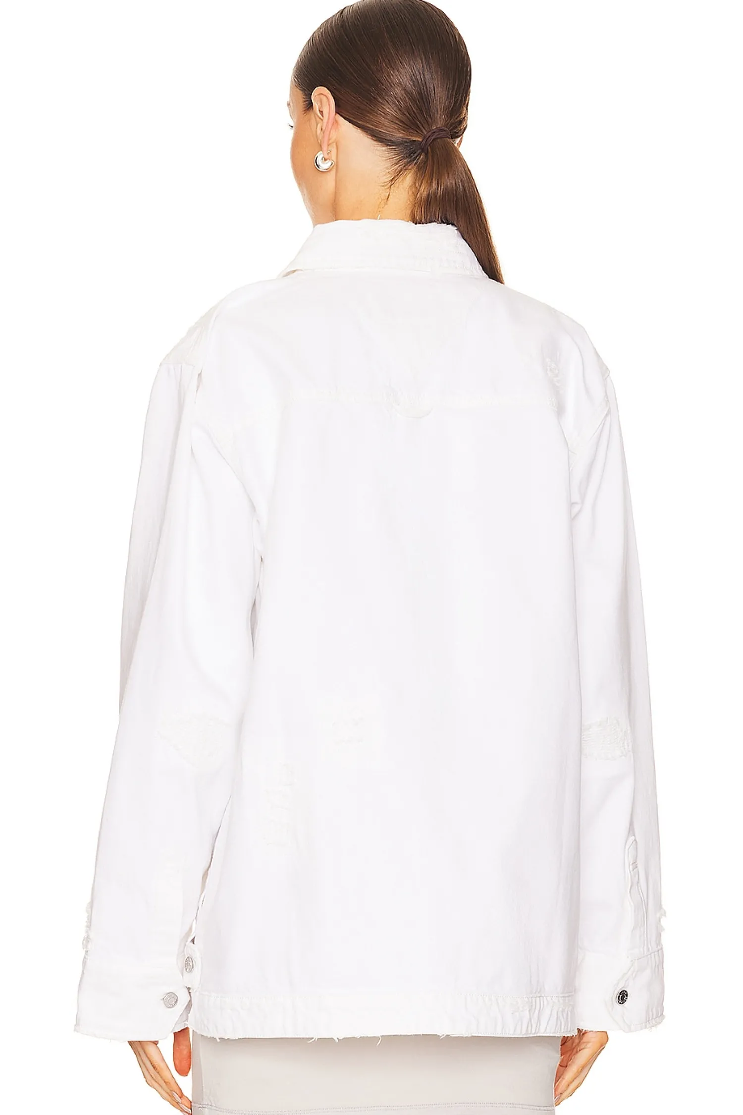 Women GRLFRND Jackets & Coats>Jessie Body Drill Shirt Jacket