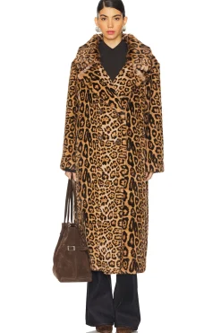 Women SIMONMILLER Jackets & Coats>Jetz Cheetah Coat