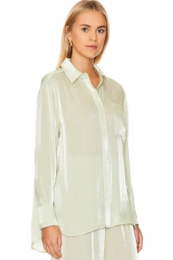 Women SIMKHAI Matching Sets>Jolene Button Down Shirt
