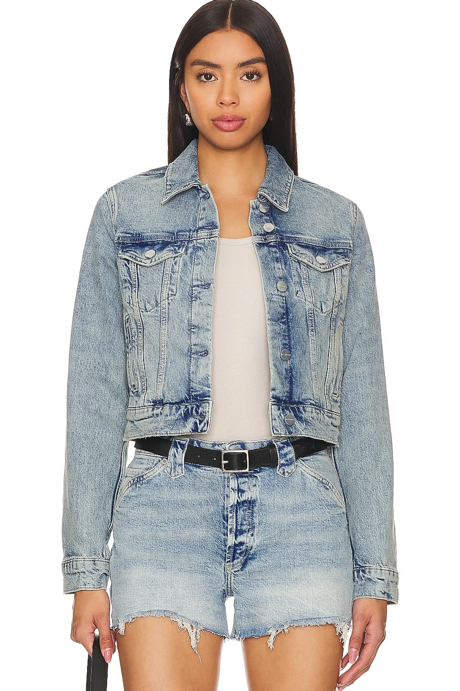 Women ALLSAINTS Jackets & Coats>Juno Denim Jacket
